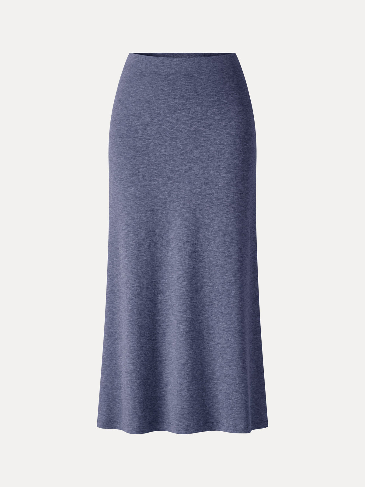 OGLmove Women's Eco-Mousse Side-Slit A-Line Midi Skirt