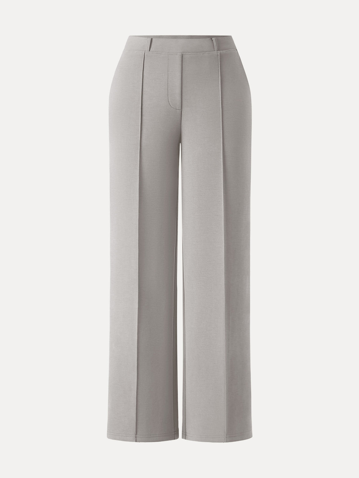 OGLmove Women's Wrinkle-Resistant Mid Rise Straight Leg Pants