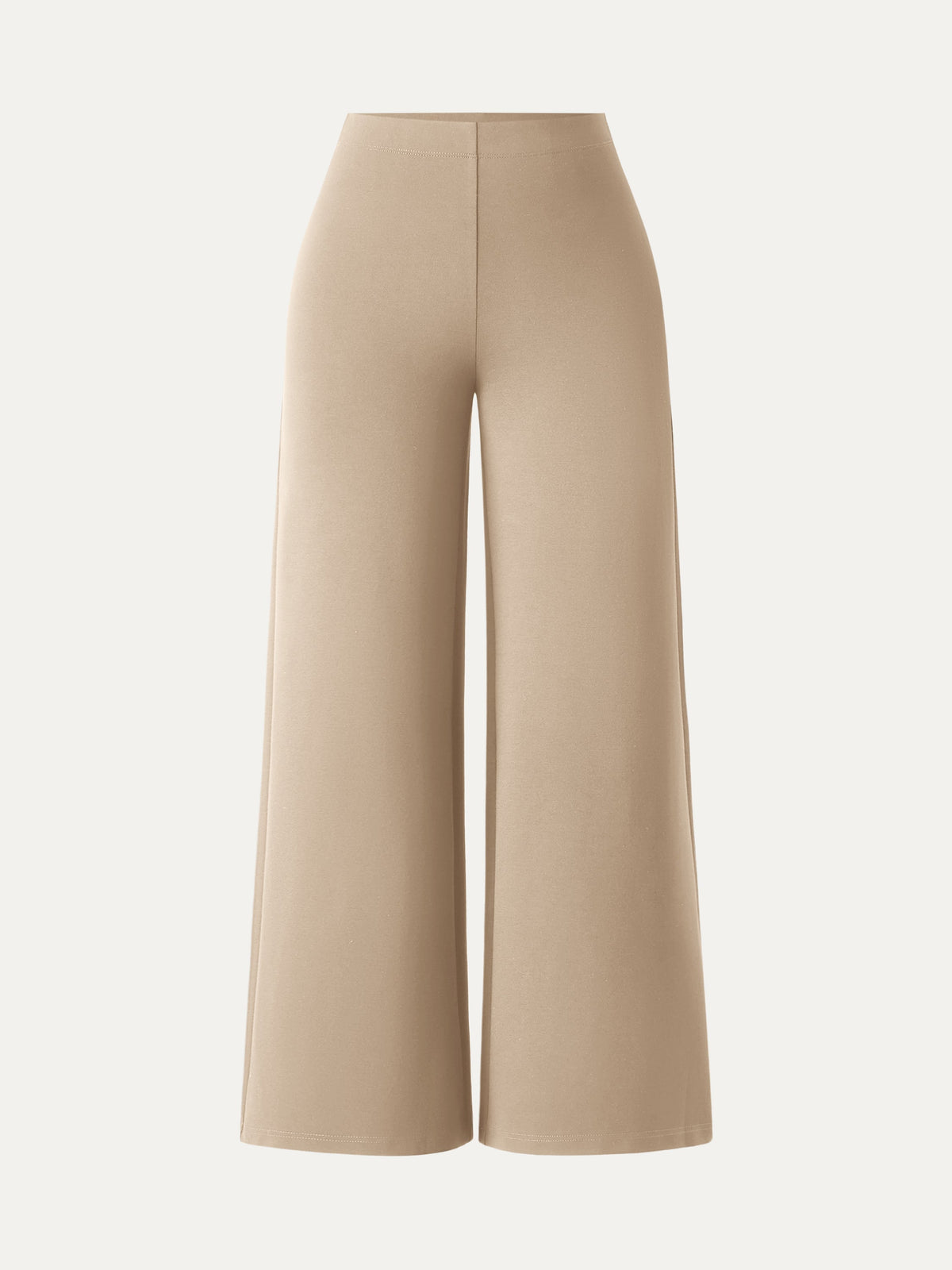 OGLmove Women's Ponte High-Rise Wide-Leg Pants