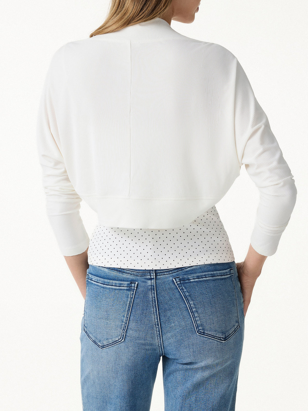 OGLmove Women's Bamboo Blend Cropped Shrug Cardigan