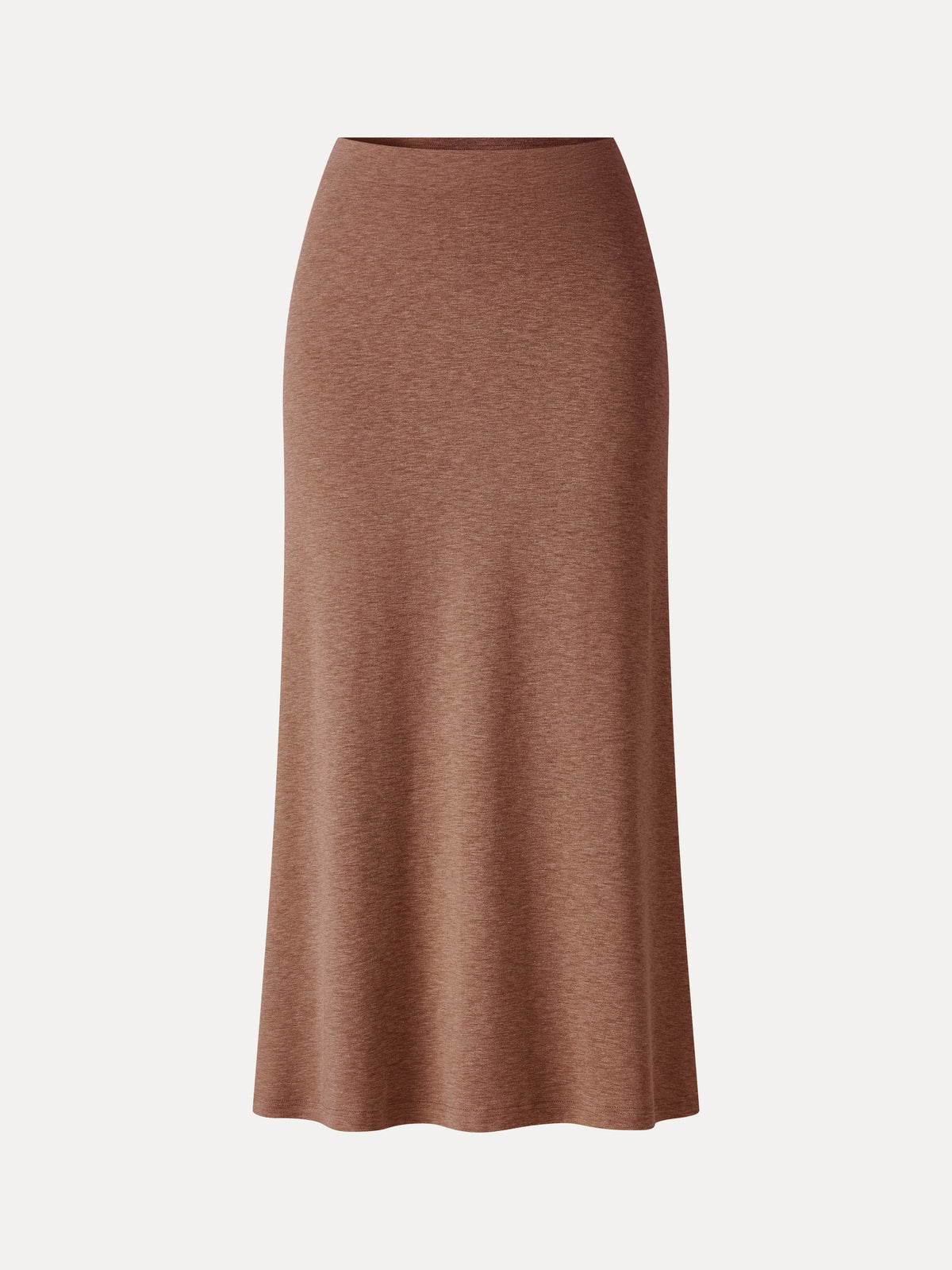 OGLmove Women's Eco-Mousse Side-Slit A-Line Midi Skirt