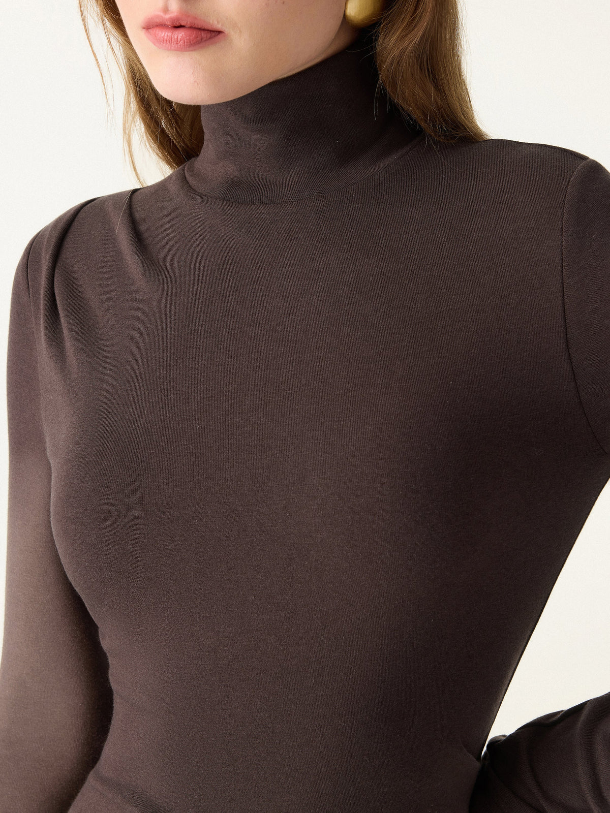 OGLmove Women's ProWarm Turtleneck Tucked Midi Bra Dress
