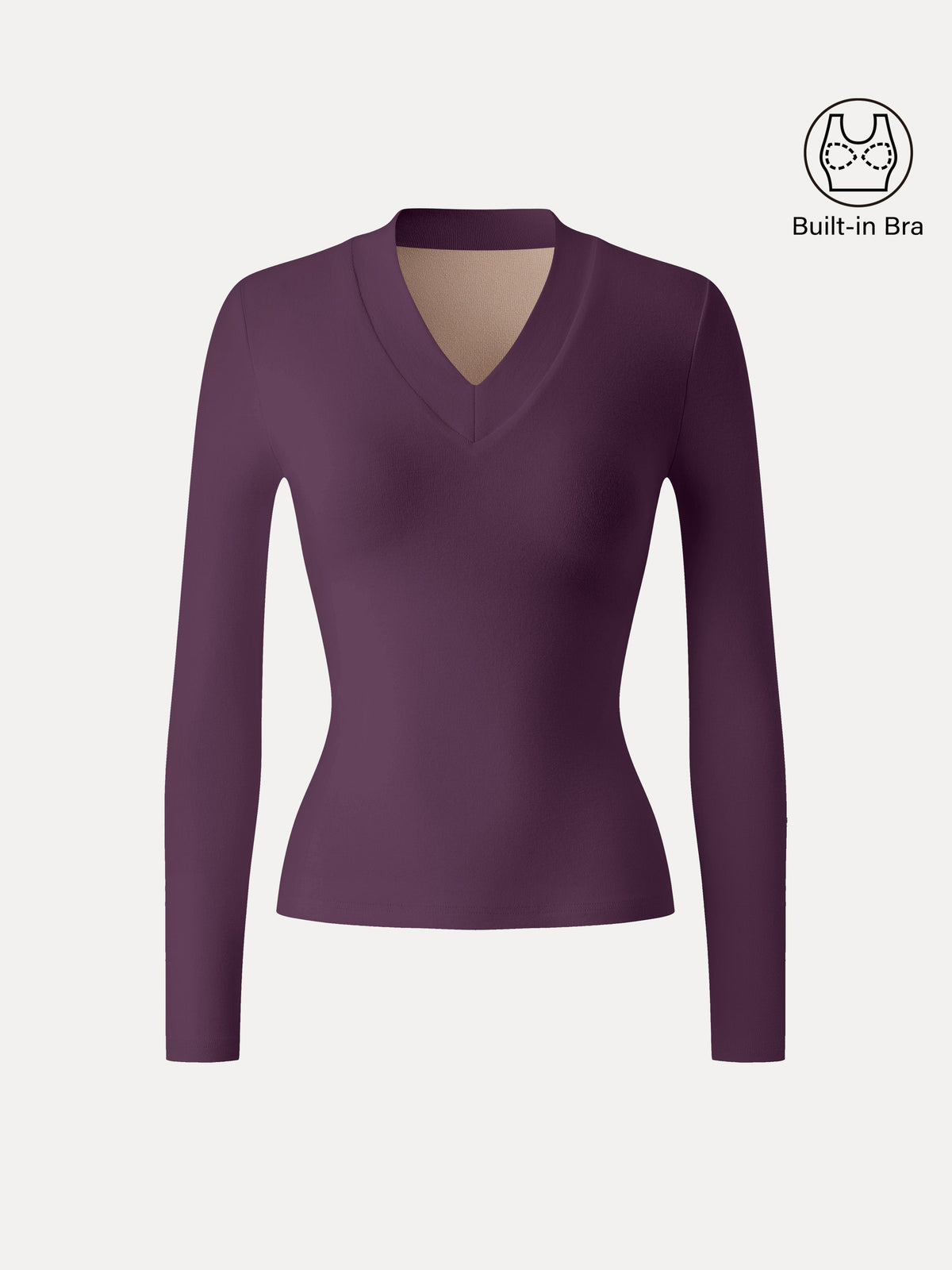 OGLmove Women's Eco-Mousse® V-Neck Slimming Bra Top