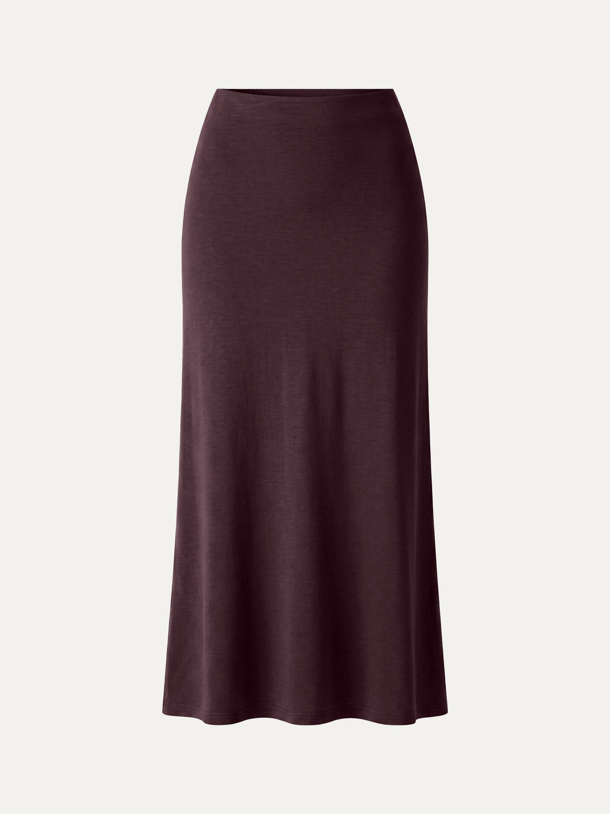 OGLmove Women's Eco-Mousse Side-Slit A-Line Midi Skirt