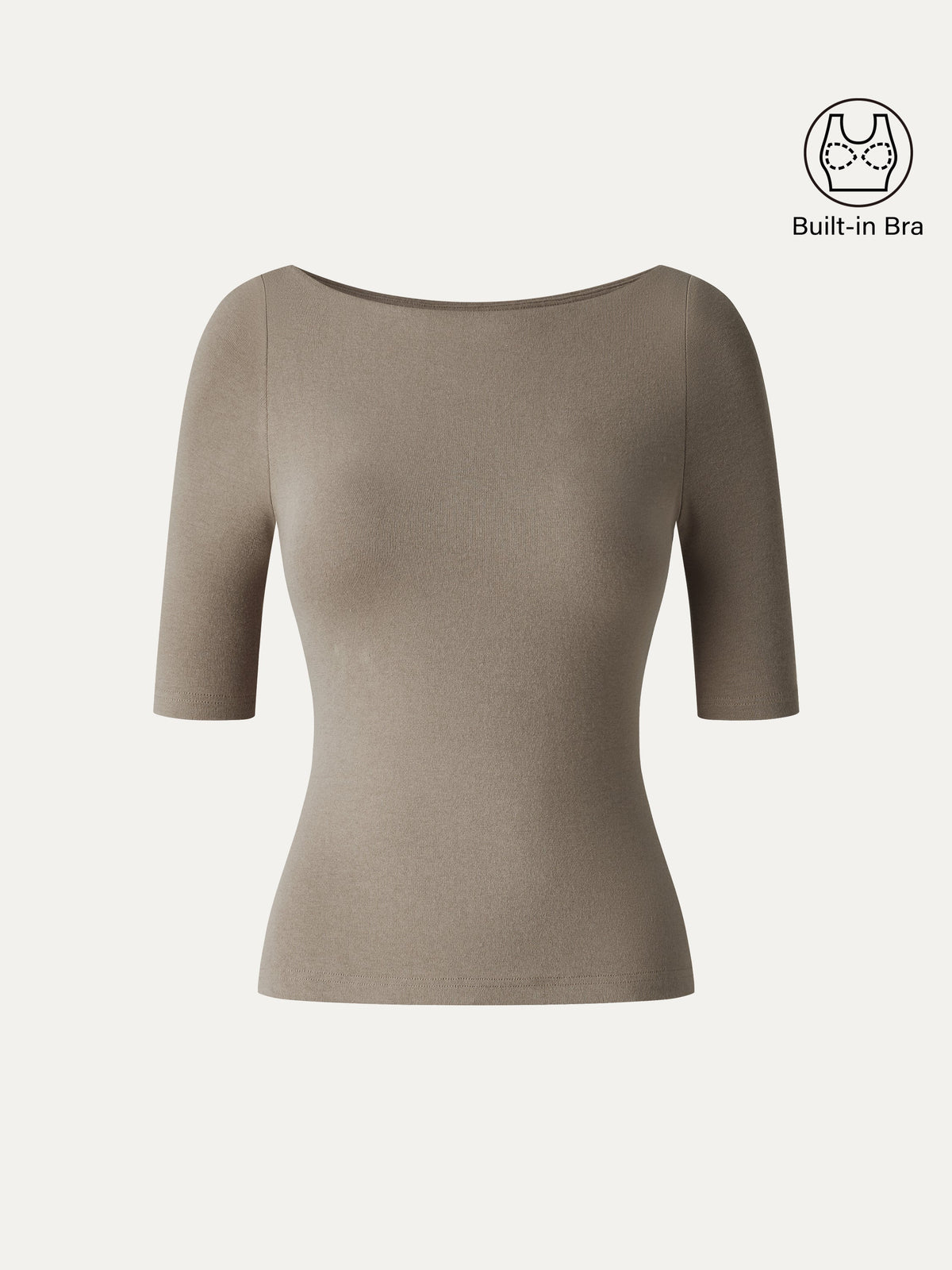 OGLmove Women's Eco-Mousse® Elbow Sleeve Bra Top