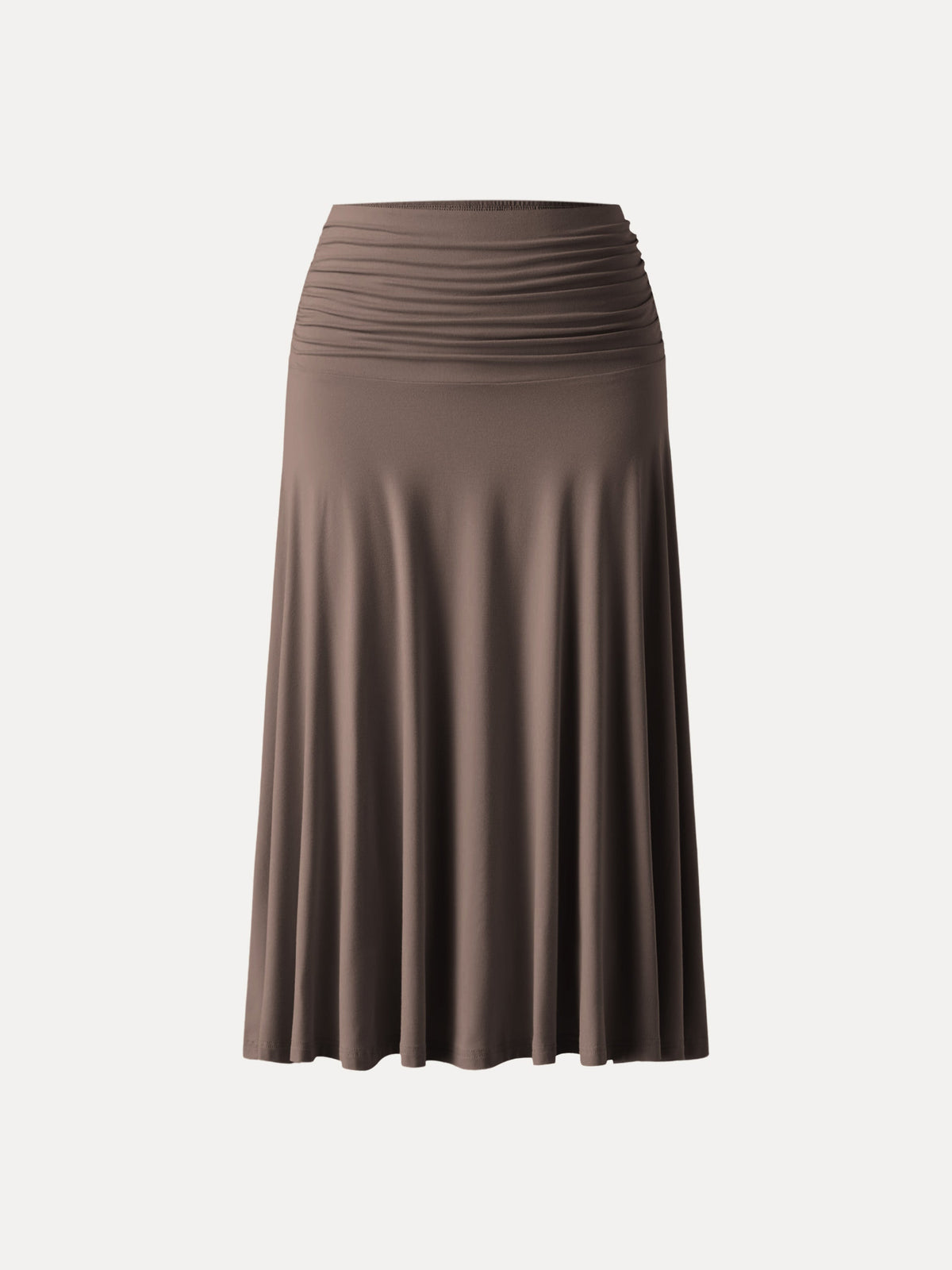 OGLmove Women's Flowy Side A-Line Midi Skirt