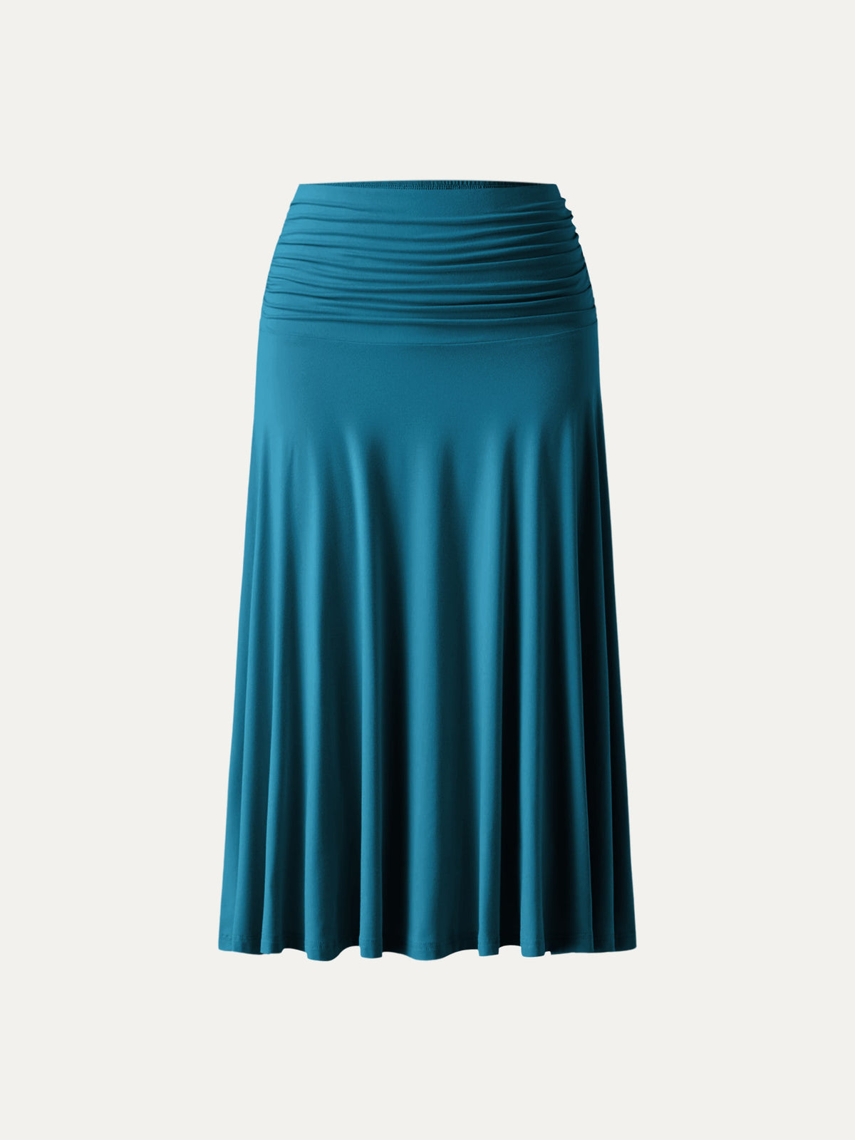 OGLmove Women's Flowy Side A-Line Midi Skirt