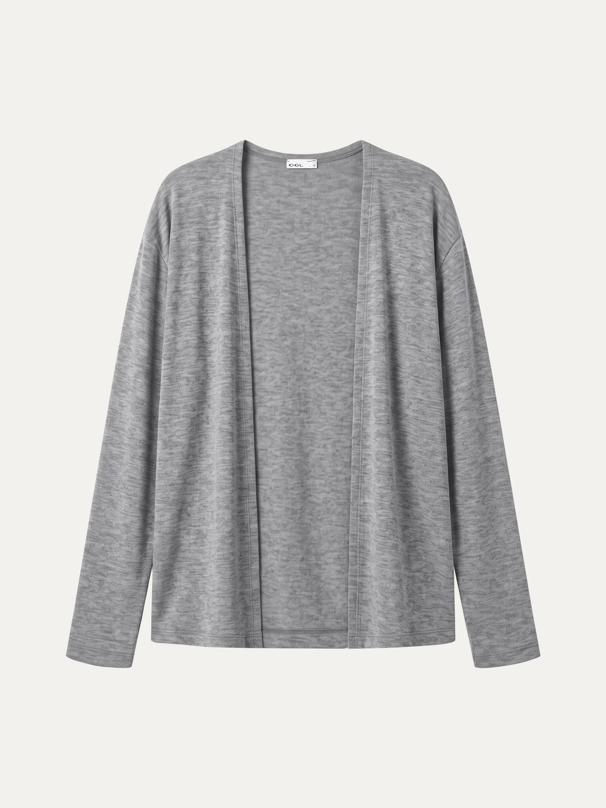 OGLmove Women's Premium Lyocell-Wool Open-Front Cardigan