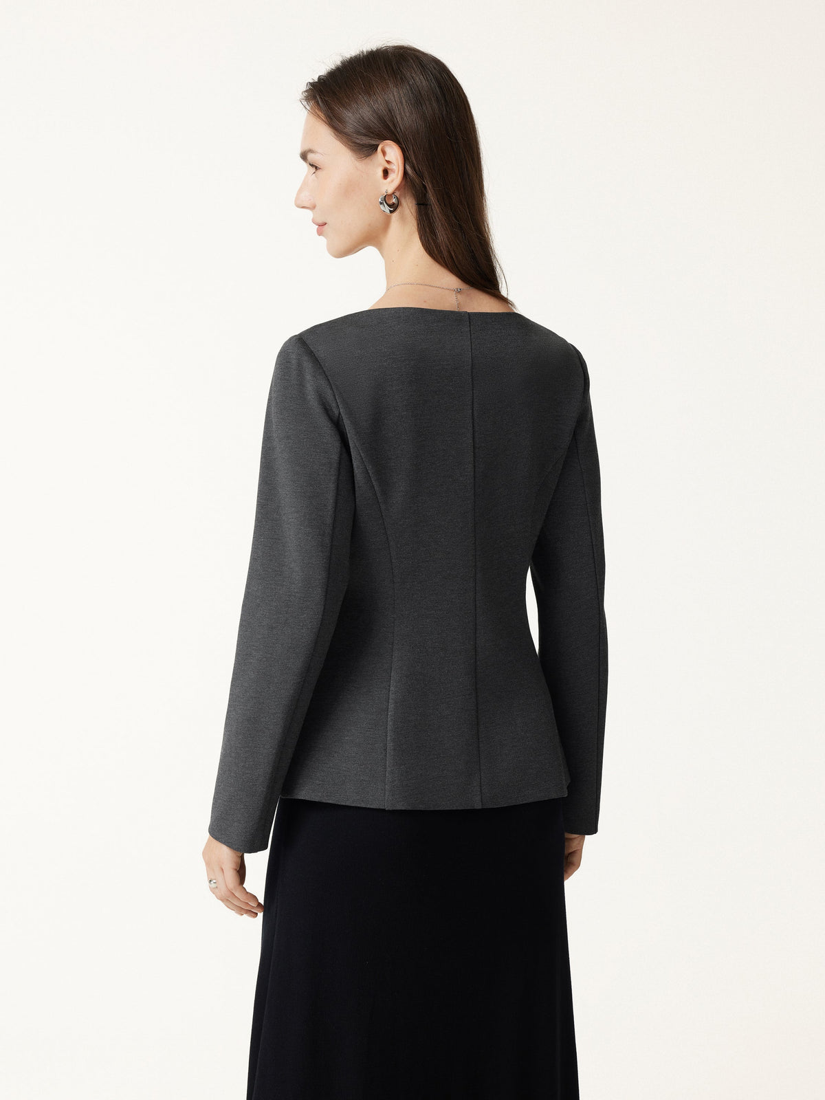 OGLmove Women's 2-Piece Jacket & Wide-Leg Pants Set