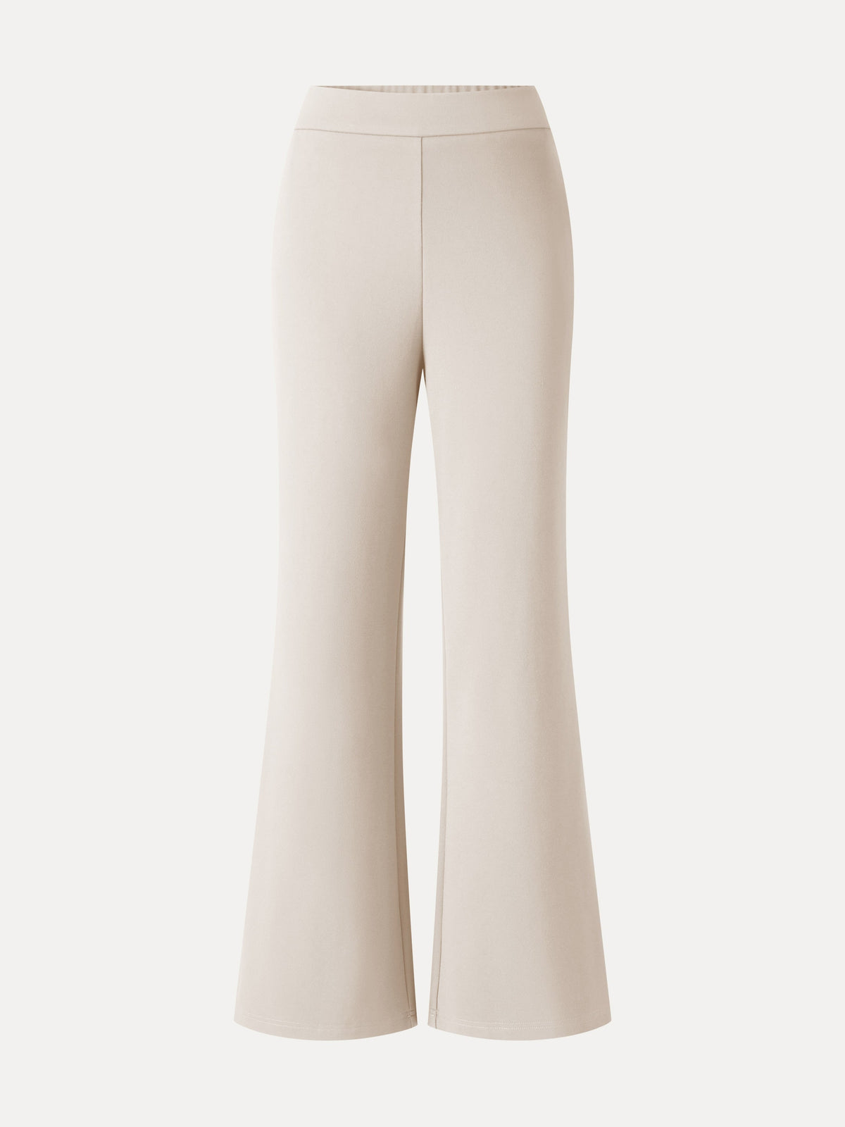 OGLmove Women's Ponte High-Rise Wide-Leg Pants with Pockets