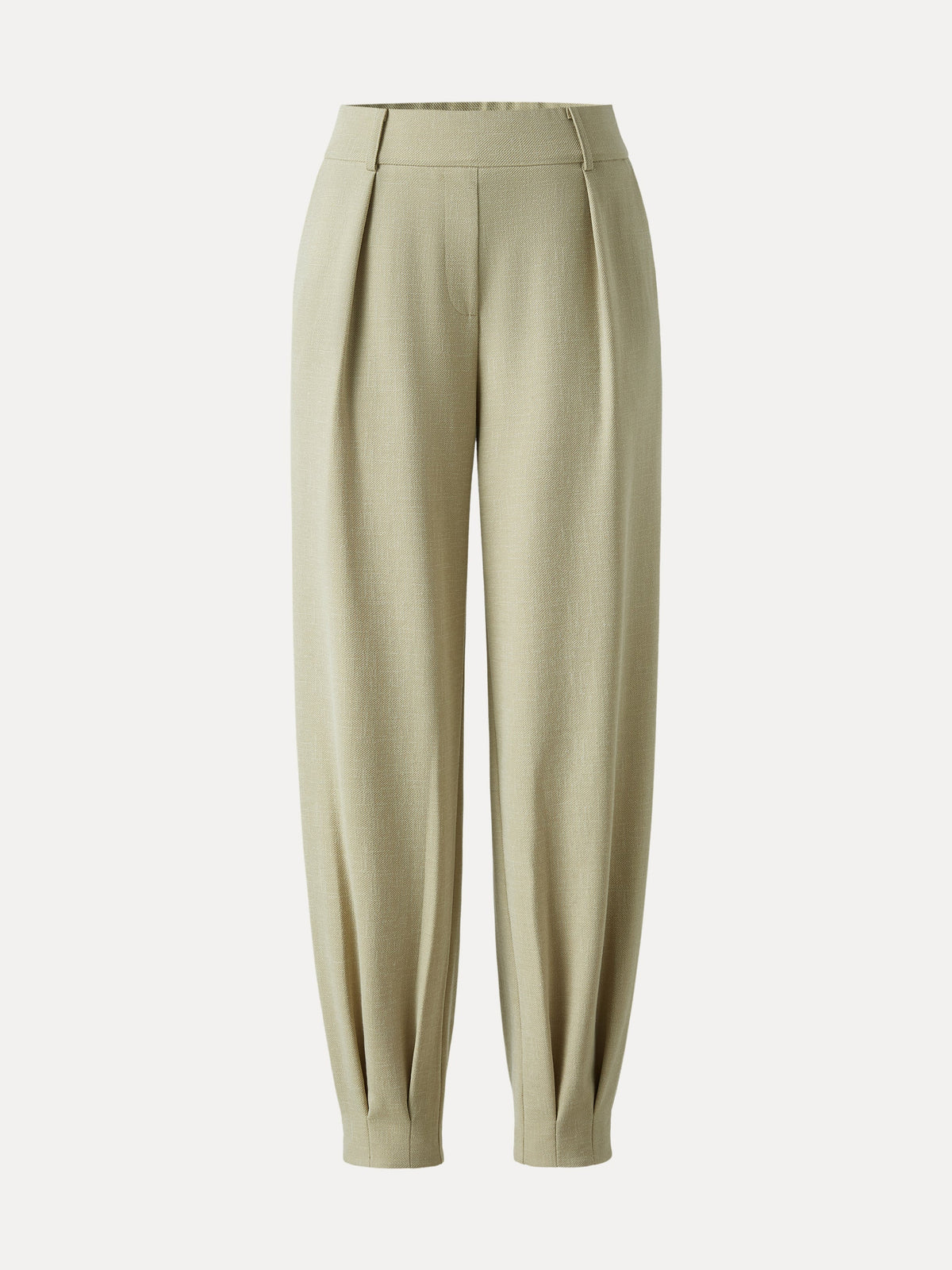 OGLmove Women's Stretch Linen-Like Wrinkle-Resistant Tapered Pants
