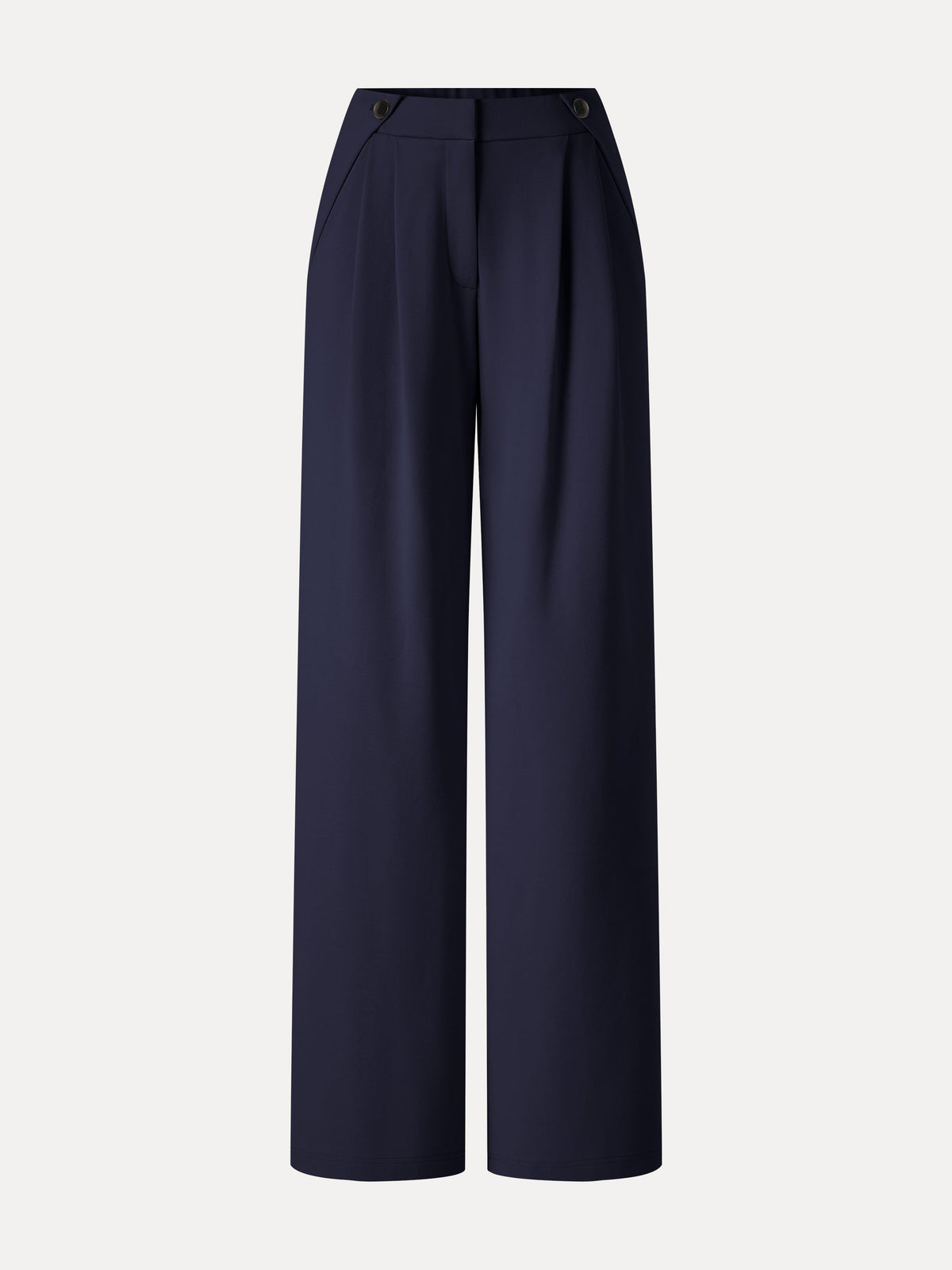 OGLmove Women's Ponte High-Rise Wide-Leg Gusset Pants
