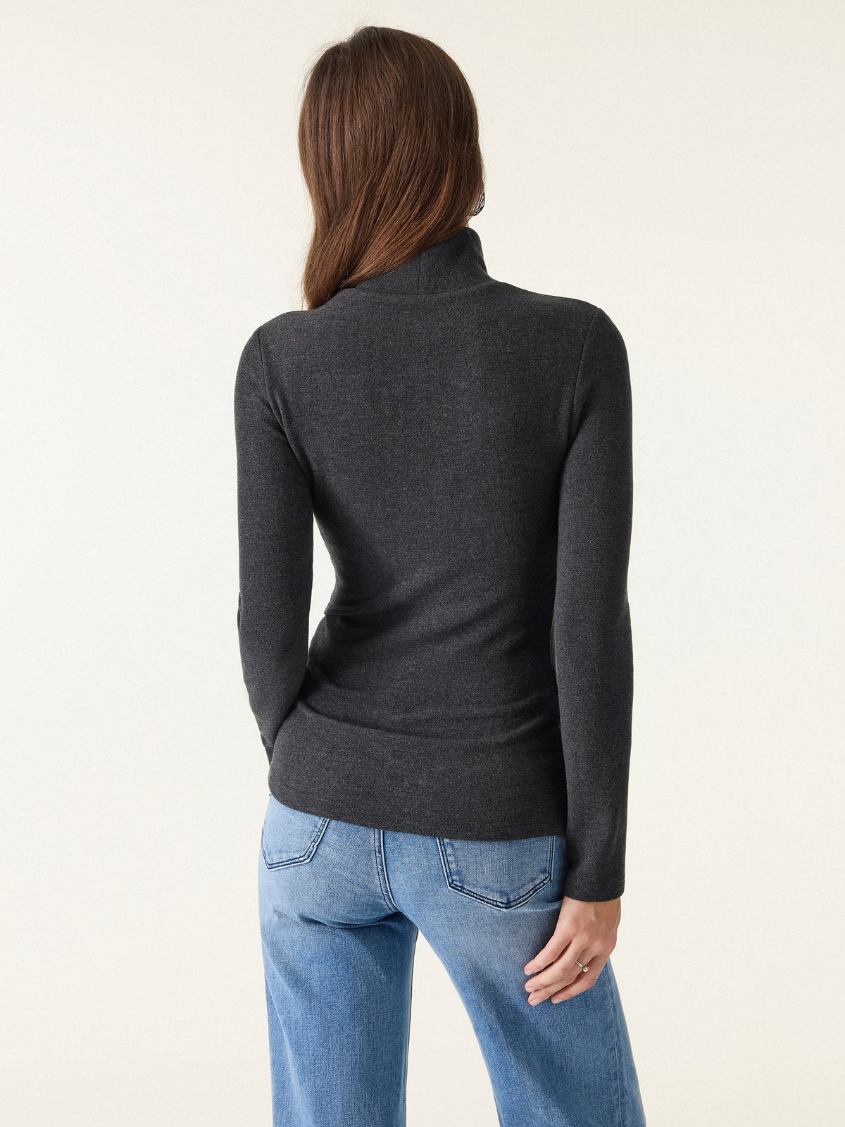 OGLmove Women's MaxWarm Turtleneck Long Sleeve Bra Top