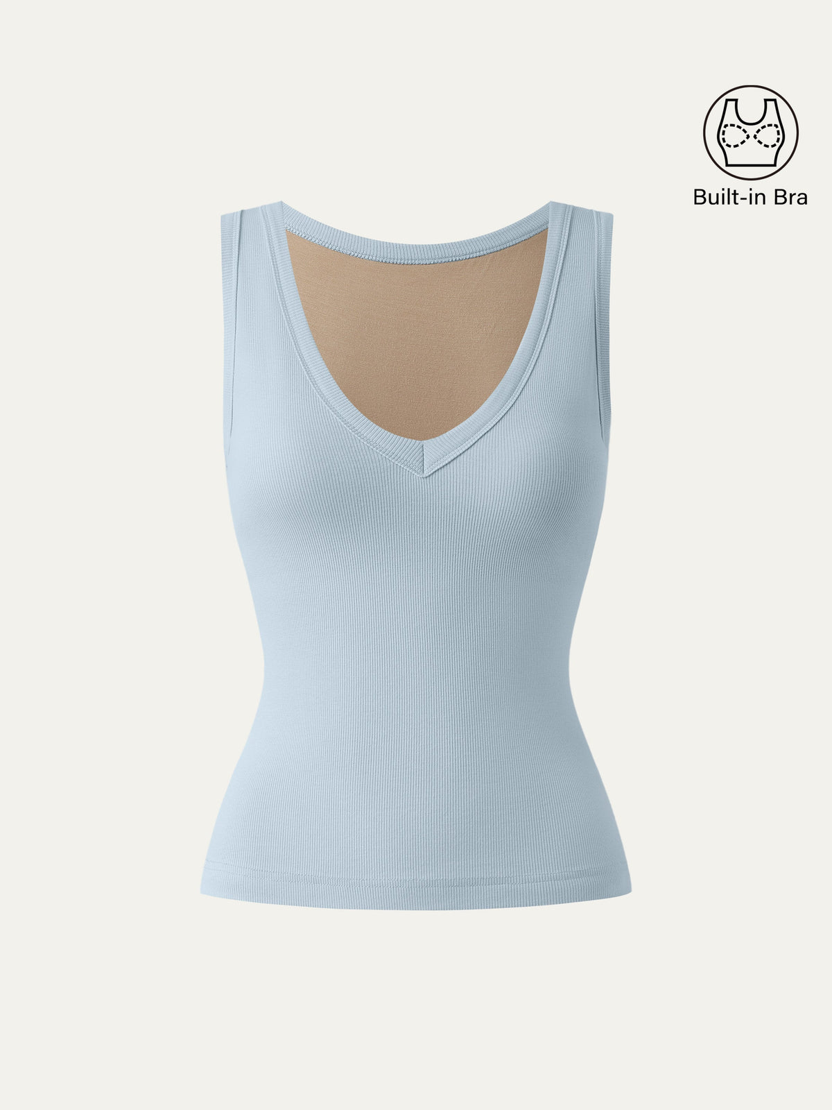 OGLmove Women's CottonAir V-Neck Bra Tank