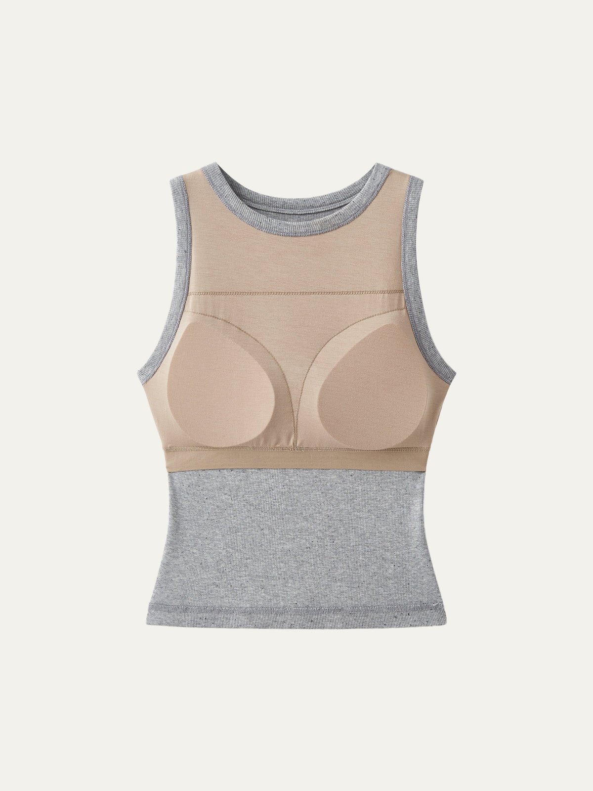 OGLmove Women's Crewneck Cotton Airy Bra Tank
