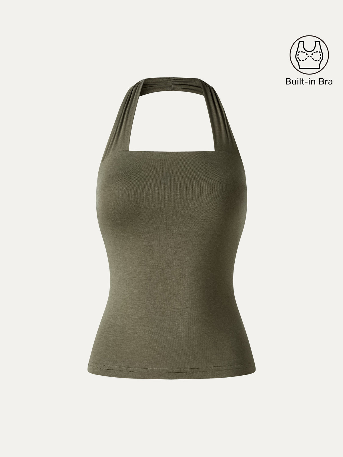 OGLmove Women's CoolTouch Halter Going-Out Bra Top