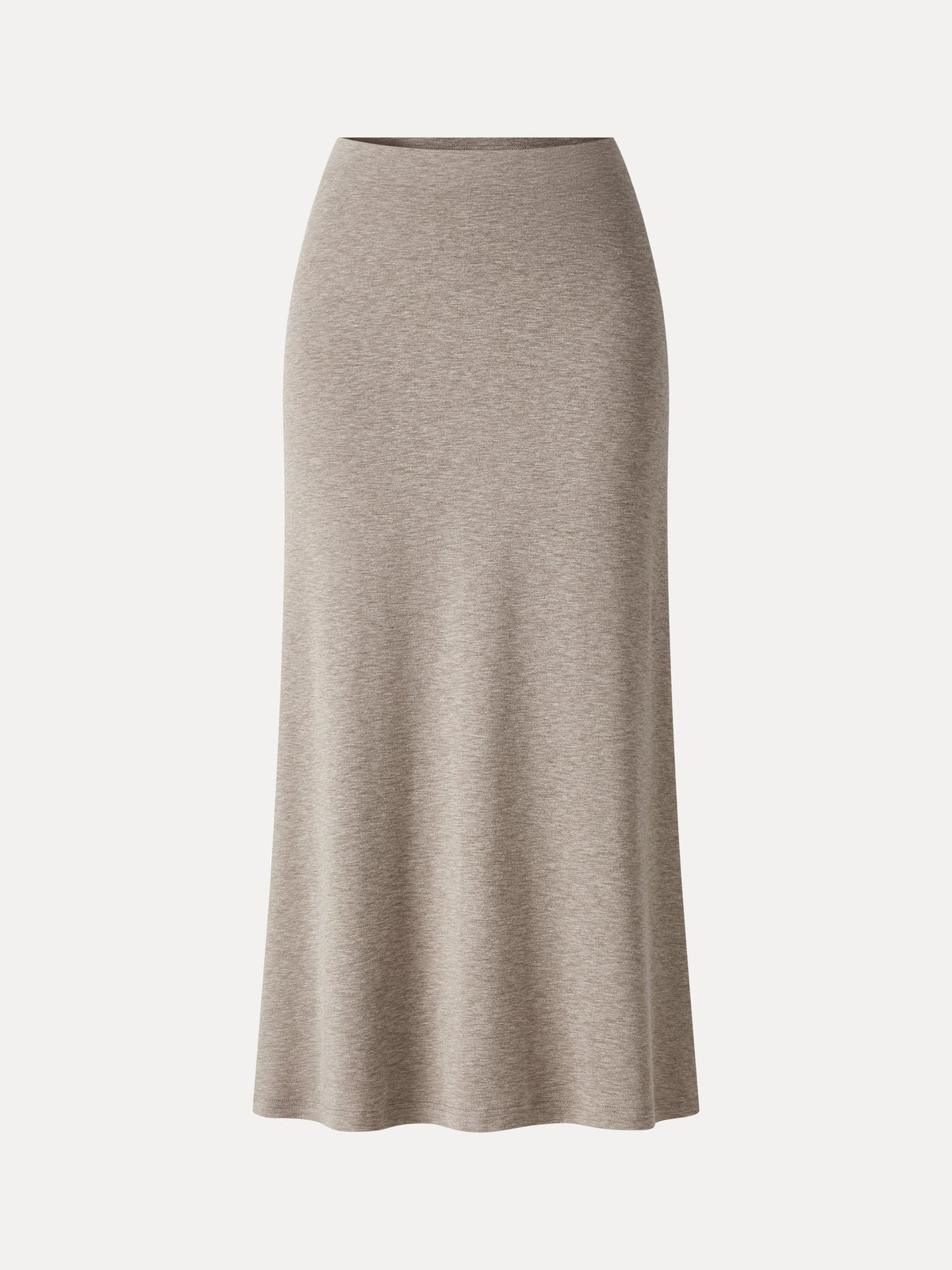 OGLmove Women's Eco-Mousse Side-Slit A-Line Midi Skirt