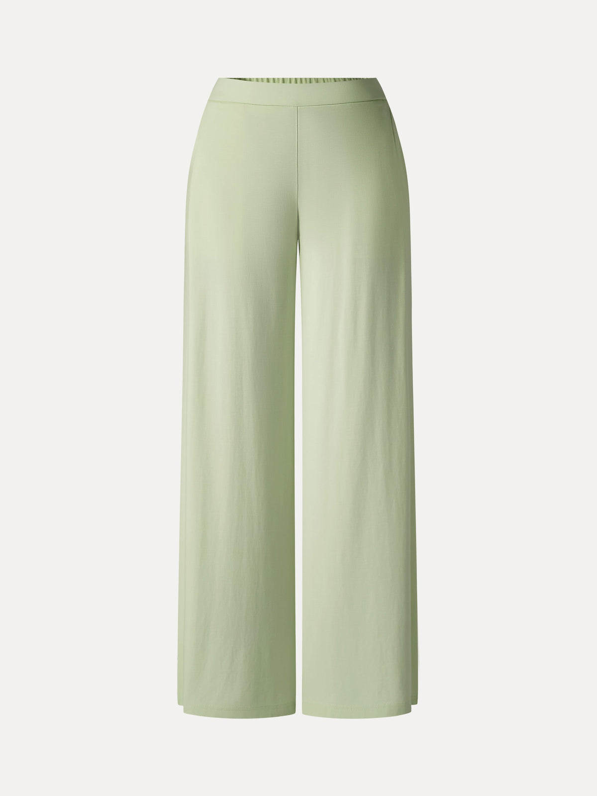 OGLmove Women's Ponte Mid-Rise Wide-Leg Pants with Pockets