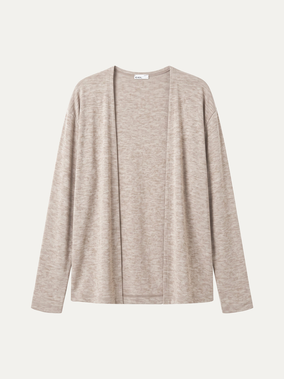 OGLmove Women's Premium Lyocell-Wool Open-Front Cardigan