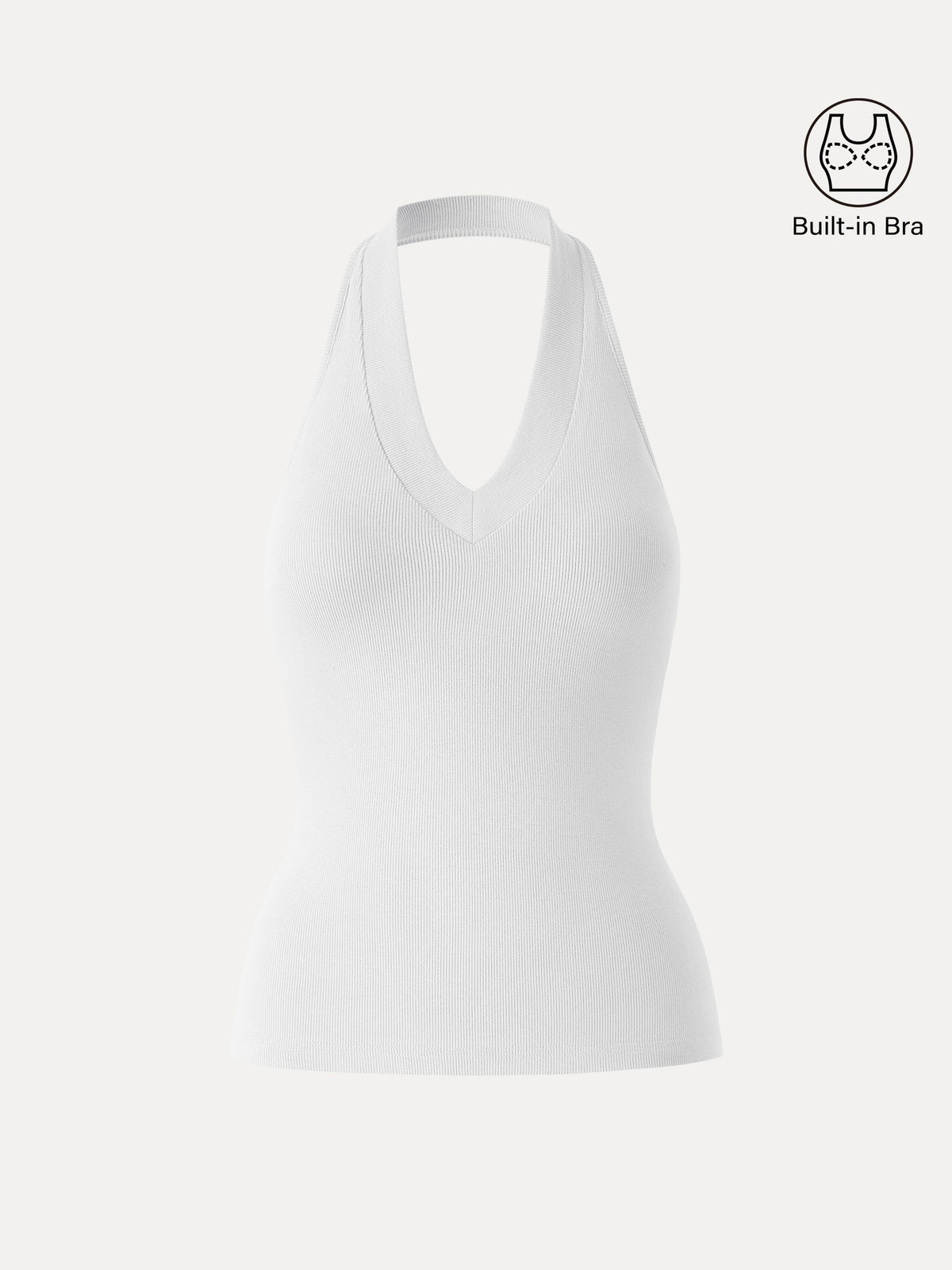 OGLmove Women's Plantive Halter Neck Open Back Bra Tank