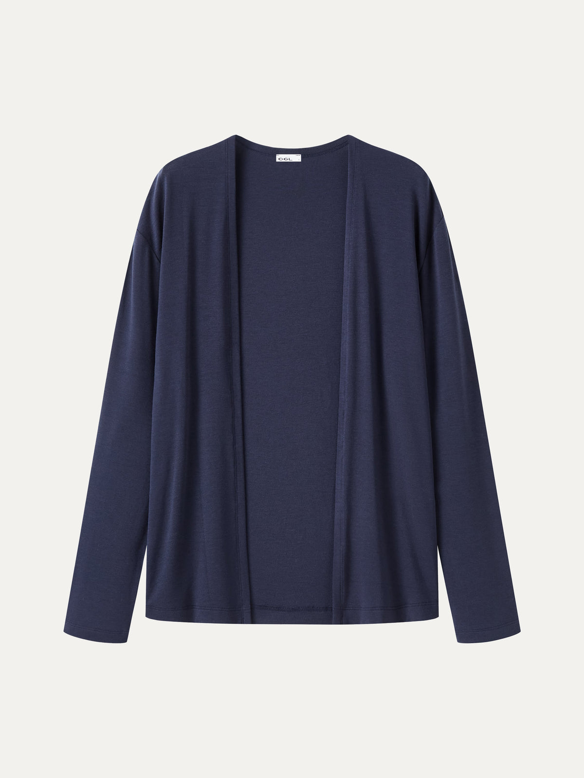OGLmove Women's Premium Lyocell-Wool Open-Front Cardigan