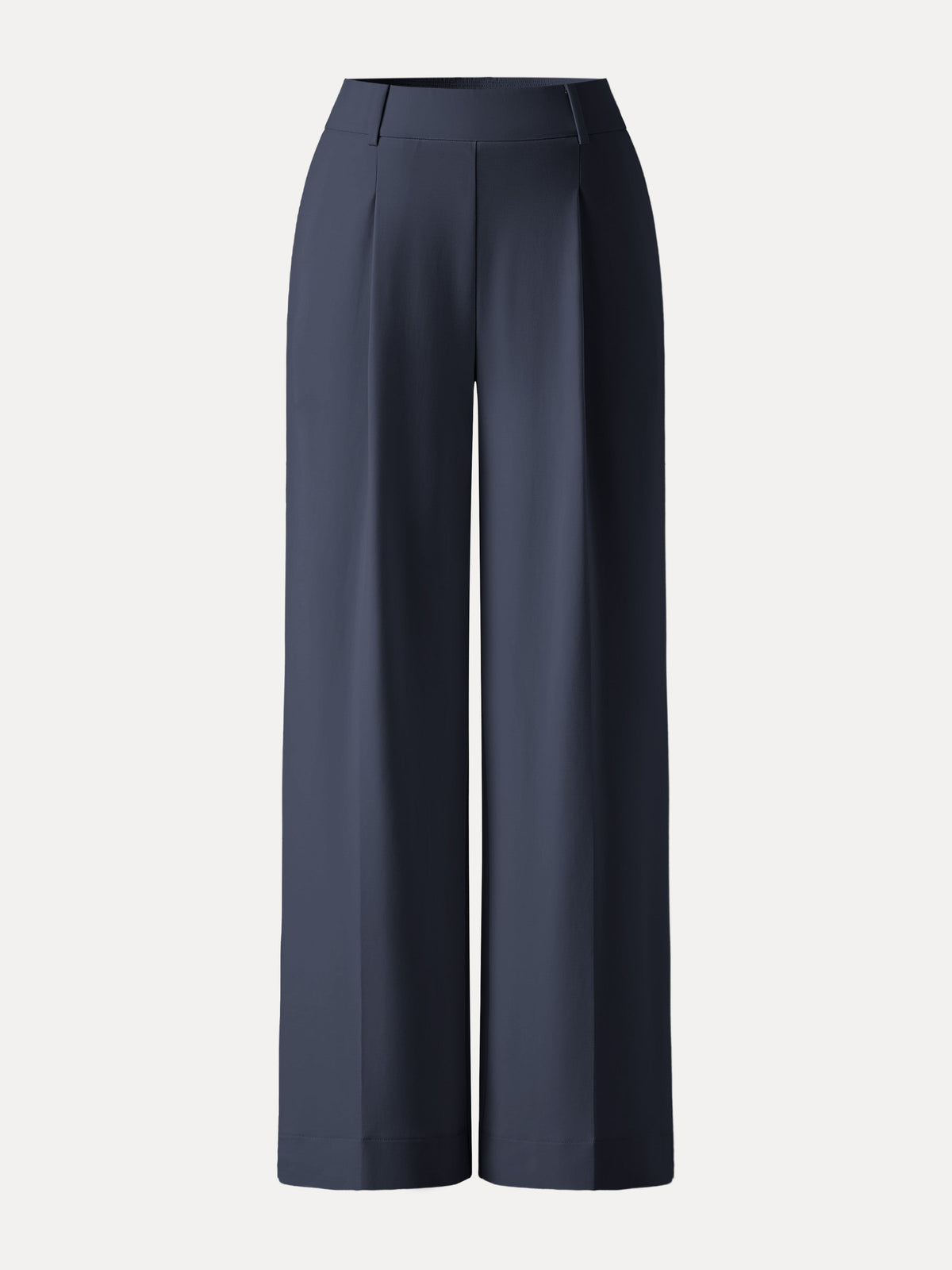 OGLmove Women's Ponte High-Rise Wide-Leg Pants with Pockets