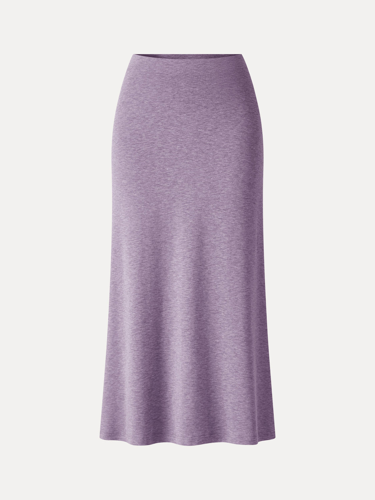 OGLmove Women's Eco-Mousse Side-Slit A-Line Midi Skirt