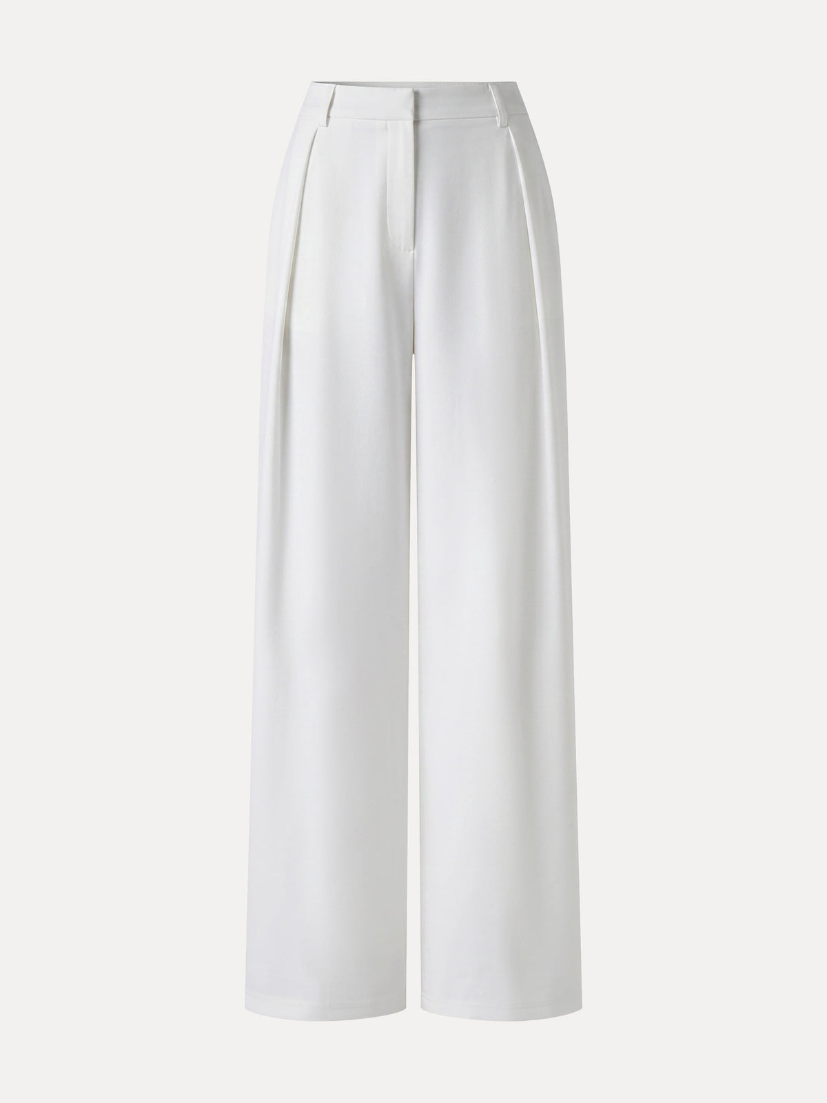 OGLmove Women's Not-See-Thru High-Rise Wide-Leg Pants