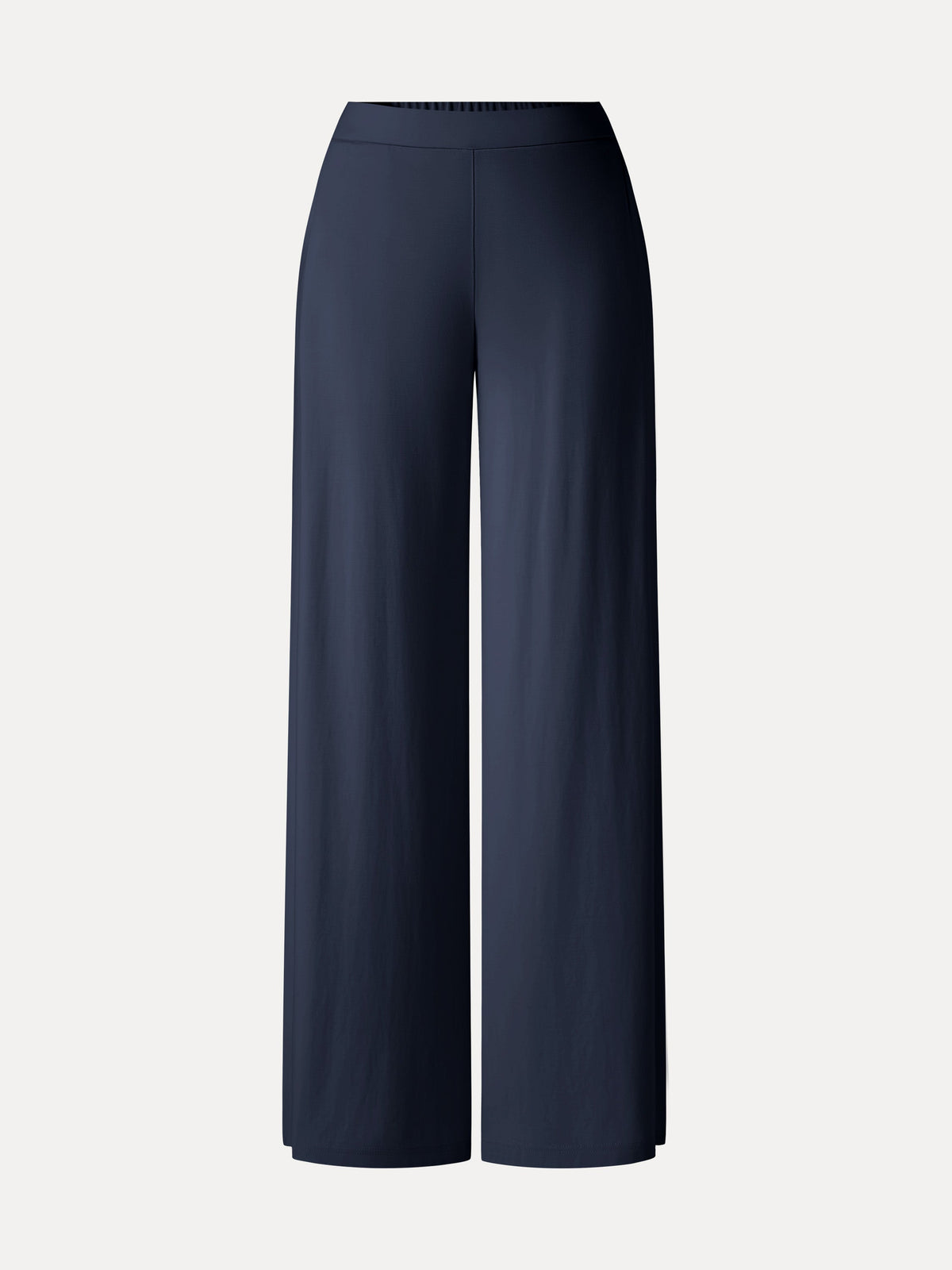 OGLmove Women's Ponte Mid-Rise Wide-Leg Pants with Pockets