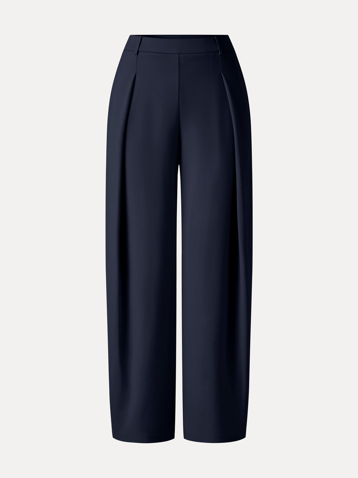 OGLmove Women's Ponte High-Rise Barrel Pants with Pockets