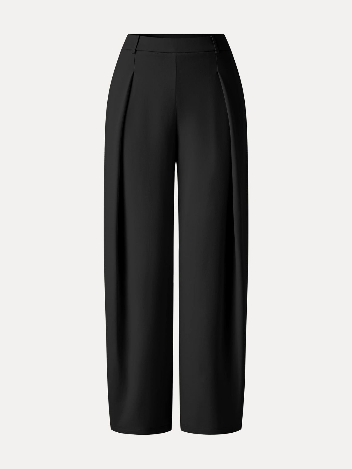 OGLmove Women's Ponte High-Rise Barrel Pants with Pockets