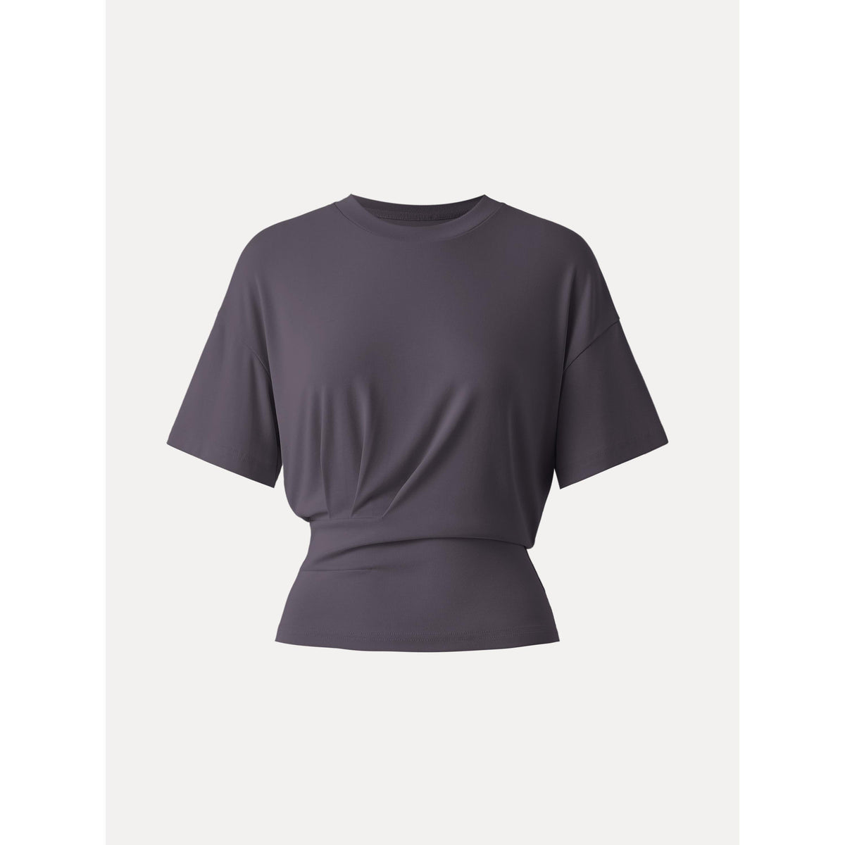 OGLmove Women's Crewneck Short Sleeve Tucked Tee