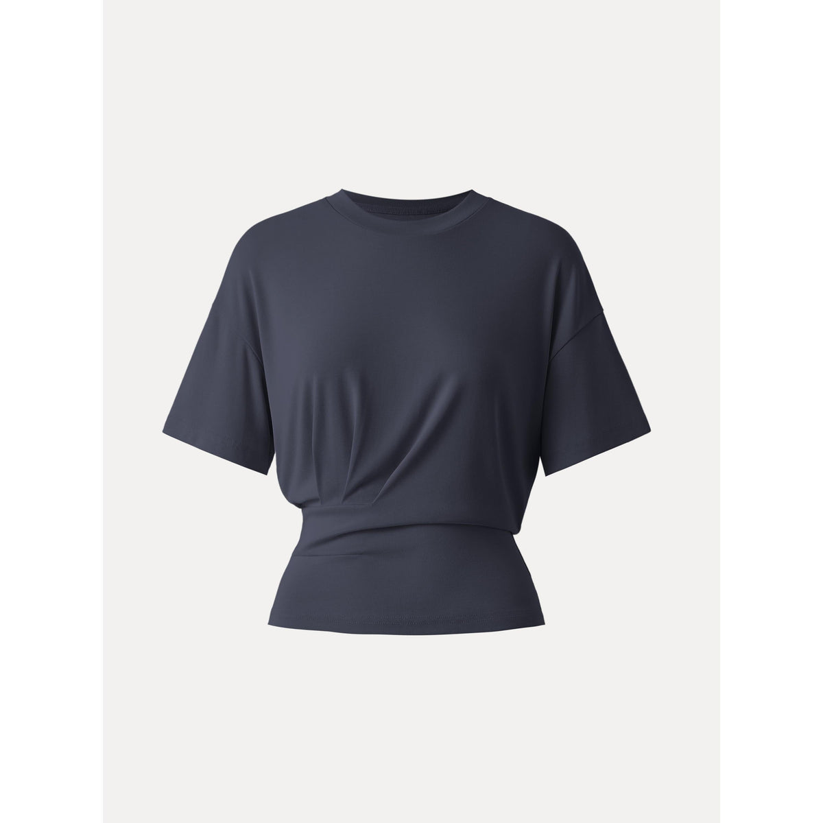 OGLmove Women's Crewneck Short Sleeve Tucked Tee